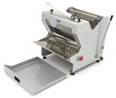 Asztali kenyérszeletelő gép, félautomata, 12 mm szeletvastagsággal
